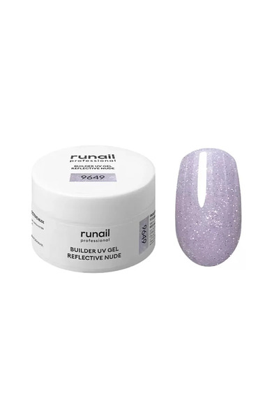 RUNAİL PROFESSİONAL Reflective Builder Gel Disko Protez Jeli 15 ml - 9649
