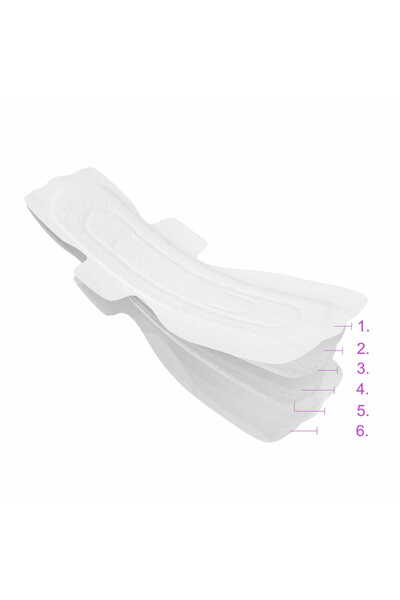 Bocioland Tampoane absorbante postnatale, Bocioland, Ultra moi, 6 straturi, L, 10 buc