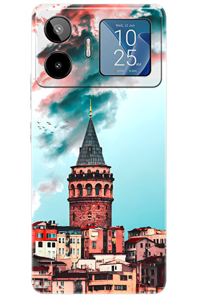 General Mobile GM 26 PRO 5G (G903) Uyumlu Kılıf Desen Baskılı Silikon Galata ...