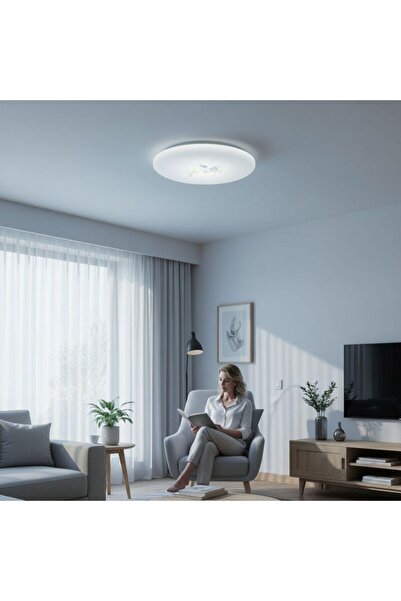 DELIGHT Plafonieră LED Flower fi230 13W=75W, 6500K, lumină rece