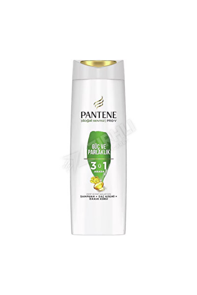 Pantene 2 Pcs Power and Shine 3 in 1 Shampoo 400 ml