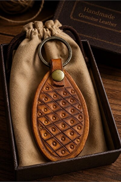 Handmade Terra Loop – Handmade Genuine Leather Keychain