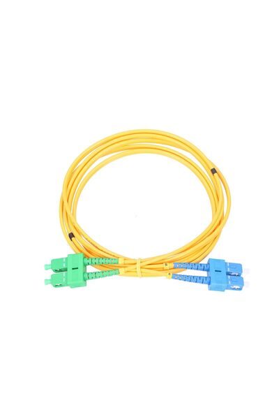 Extralink SC/UPC-SC/APC |   Cablu patch |   PVC, Monomod, Duplex, G652D, 3mm, 5m