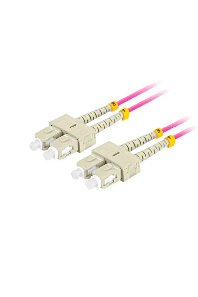 Lanberg light-air MM SC/UPC - SC/UPC 5.0m purple