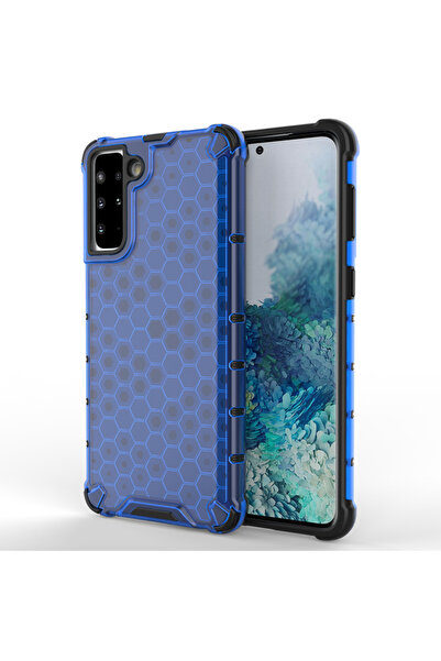 Hurtel HONEYCOMB CASE ARMOR COVER WITH TPU BUMPER FOR SAMSUNG GALAXY S21+ 5G ...