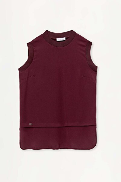 Setrms Sıfır Kollu Allerli Basic Tunik