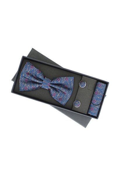 ButicCochet 3-piece set, bow tie, cufflinks and handkerchief, for men, ButicC...