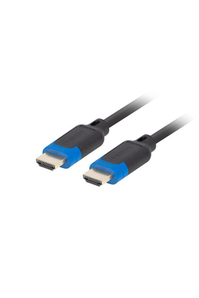Lanberg HDMI CABLE M/M V2.1 1M 8K 60HZ CCS BLACK