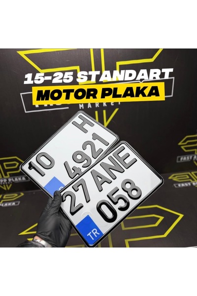 ABAGlobal STANDART MOTOR PLAKASI
