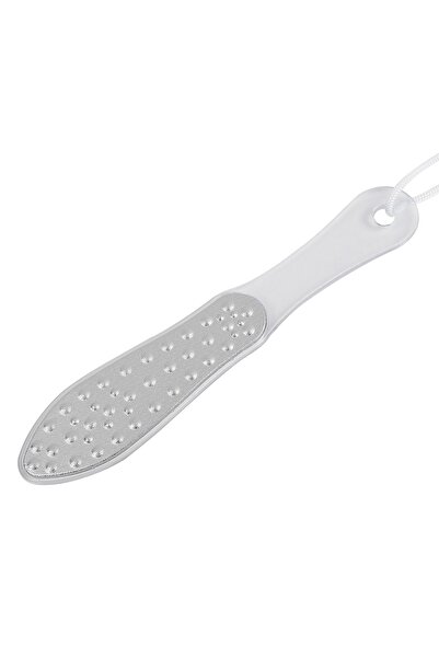 Zumzeria Pilă de unghii metalică dublă cu mâner din plastic pentru călcâie