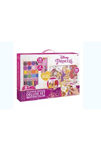 Make It Real Set de desen Prințese Disney, Fă-o reală, Multicolor