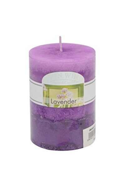 Zumzeria Lumânare parfumată cu lavandă violetă Ø6.8x9.5cm