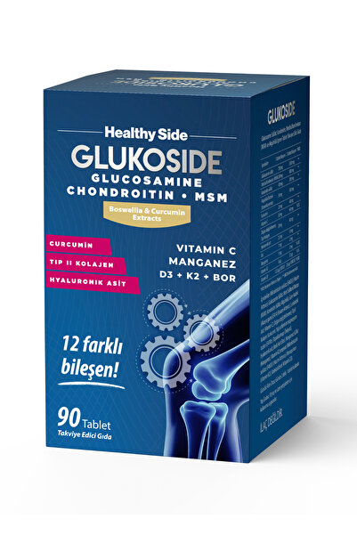 Healthy Side Glukoside Glukozamin Kondroitin MSM Tip 2 Kolajen 60 Tablet