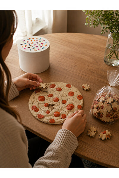 Dekor 🍪 72 Parça 3 Boyutlu Puzzle Kurabiye