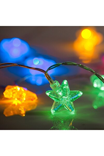 Zumzeria Light Installation with 20 LED Acrylic Star Bulbs with Batteries 2.2...