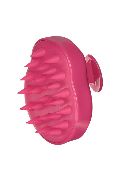 OEM Pink Brush with Handle for Scalp Massage & Shampooing 10cm