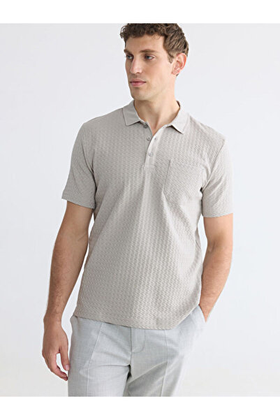 LC Waikiki RMZ GİYİM FARKİLYA Tricou bărbătesc cu guler tip Roba Devrik