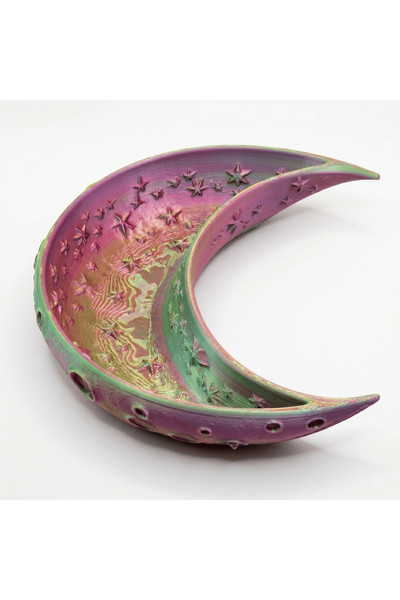 Atatuğ Hediyelik Color Changing Magical Crescent Moon Decorative Bowl and Orn...