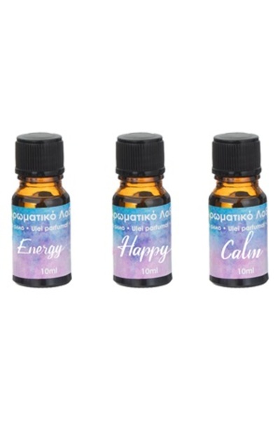 OEM Energie Calmă Uleiuri Parfumate Fericite 10ml - 3 bucăți