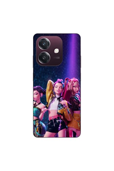 OEM Husa compatibila cu Oppo A40 Silicon Gel Tpu Model KPop Demon Hunters Rum...