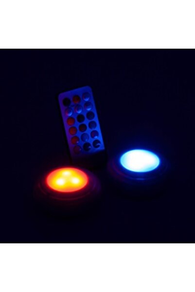 Zumzeria Multicolor LED Lamps with Remote Control - 2pcs