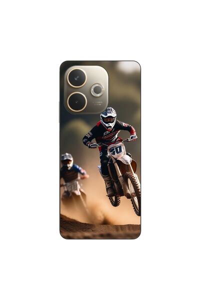 OEM Case compatible with Oppo A5 Pro Silicone Gel Tpu Motocross Pattern