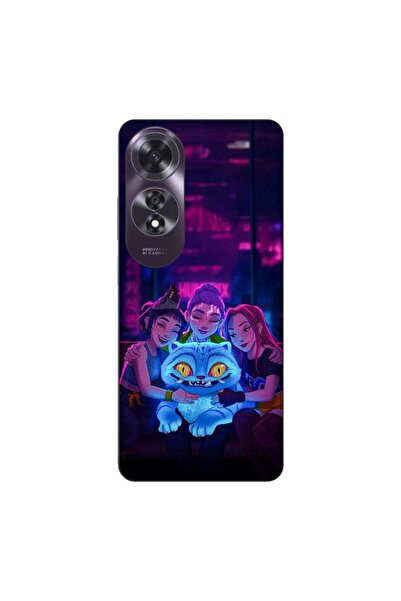 OEM Husa compatibila cu Oppo A60 4G Silicon Gel Tpu Model KPop Demon Hunters ...