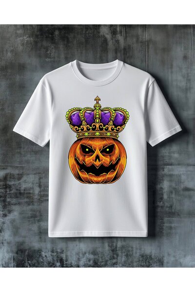 COMVİCHO King Back to Back, Just Like That, Printed Oversized T-Shirt