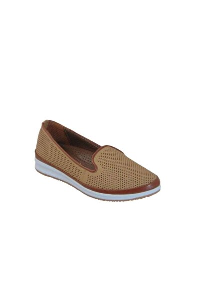 OEM Tsimpolis Shoes 134 Γυναικείο Casual Από Τεχνόδερμα Σκούρο Μπέζ