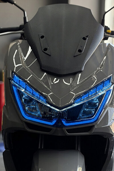 Banxtre Mondial Strada Scooter için Renkli Far Filmi Sticker Far Tasarım Film...
