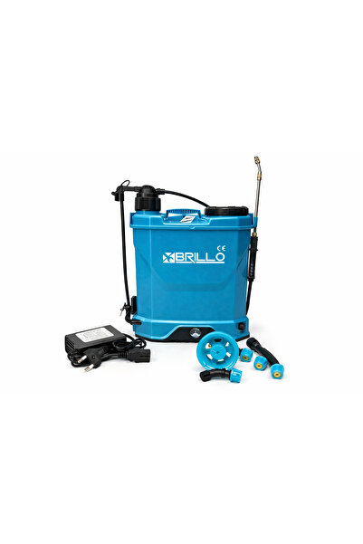 Brillo 2 in 1 Sprayer Pump, 16L, Electric and Manual, 12V 8Ah Battery, 6 bar,...