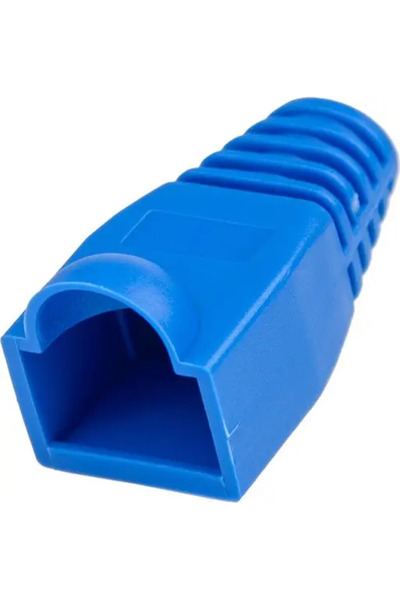 Unitek Capac mufă RJ45, 6 mm, 100 bucăți. albastru