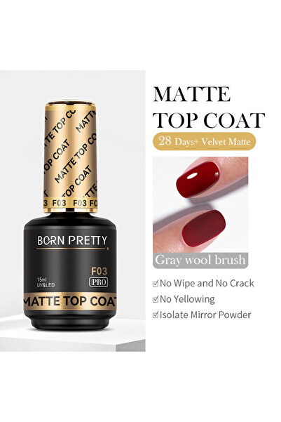 Born Pretty Matte Top Coat 15 ml
