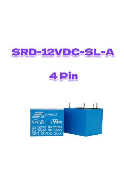 choice2 SRD-12VDC-SL-A (4Pin) 5 قطع من مرحلات الطاقة SRD-03VDC 05VDC 06VDC 09...