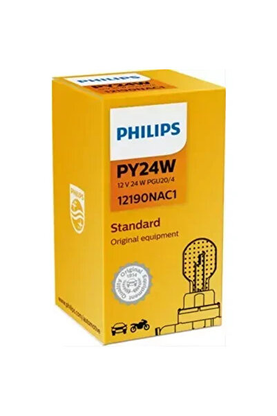 Philips Signal bulb PY24W 12V - yellow