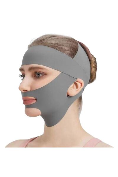 Choice Gray Breathable V-Shape Face Lifting Bandage Tighten & Firm Chin, Redu...