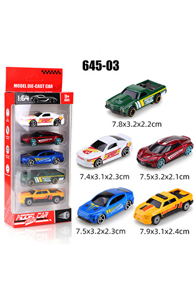 Choice3 box03 (Boxed) 1/64 scale, 5-pack pocket toy cars, die-cast metal, boy...