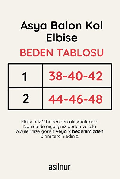 ASİLNUR Asya Balloon Sleeve Dress Brown