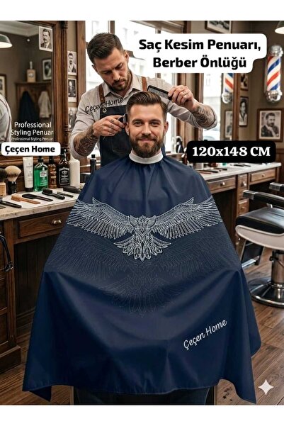 ÇEÇEN HOME (1 Piece) Barber Apron, Hair Cutting Apron, Barber Cover, Barber S...