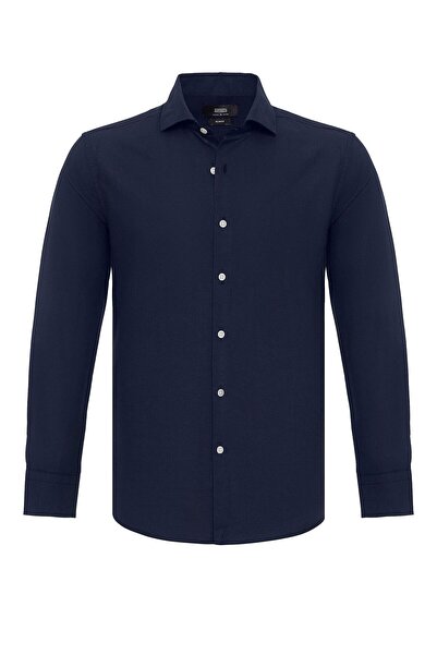S13 Store Uzun Kollu Slim Fit Erkek Gömlek