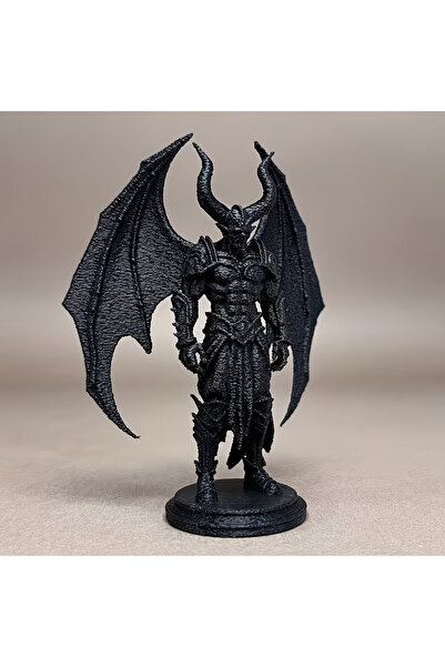 Choice 1Pcs 1-Piece Set of Large Demon Knight Figurine, Dark Fantasy Design, ...