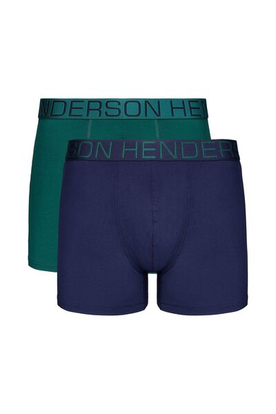 Henderson Men's Classic Boxer Shorts 2-Pack with Longer Leg Maxi Comfort Basi...