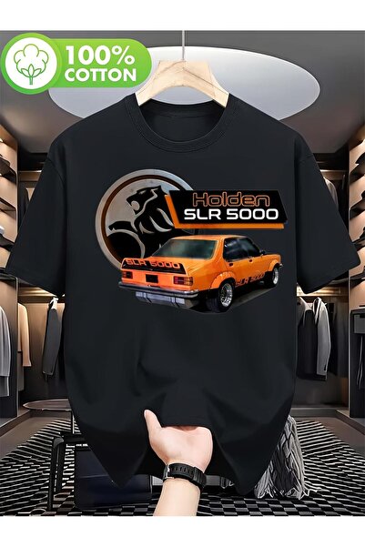 bolivia's تي شيرت رجالي للجنسين SLR 5000 Torana بتصميم سيارة ريترو عضالية وسي...