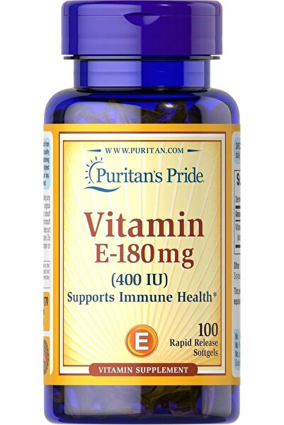 Puritan's Pride VITAMIN E-400 IU 180 mg 100 S