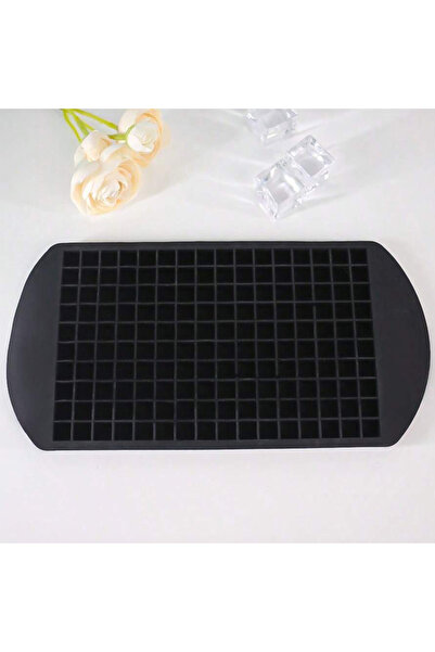 Choice1 black 160 Grid Mini Silicone Ice Tray Ice Cube Foldable Ice Mold Mold...