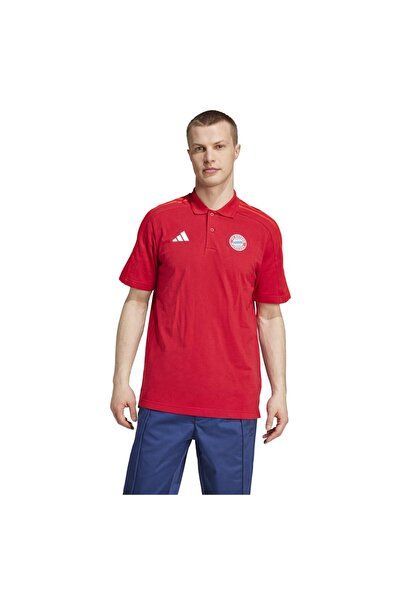 adidas Tricou polo FC Bayern Munich DNA cu mânecă scurtă pentru bărbați, mări...