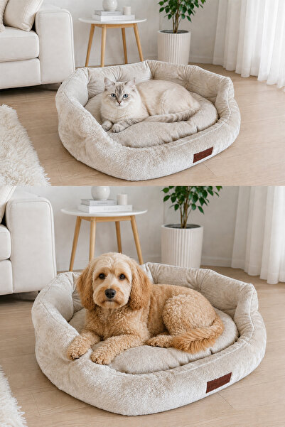 PAWİYANS Champion Box Üst Kalite Kedi Köpek Yatağı ,Soft Kumaş,Yıkanabilir %1...
