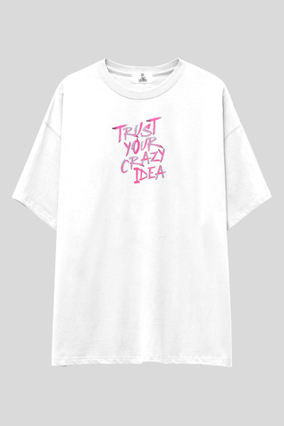 UmbraWear Crazy Idea T-Shirt |   Unisex 100% Cotton Trust Your Crazy Idea Tex...