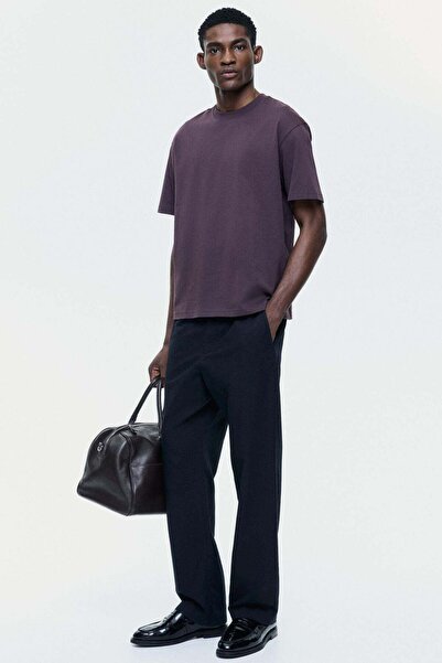 H&M Regular Fit Linen-blend trousers