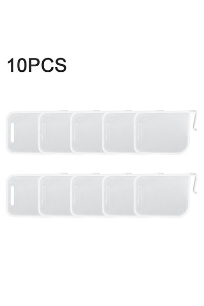 Choice Transparent-10PCS 5-80PCS Refrigerator Organizer Adjustable Divider fo...